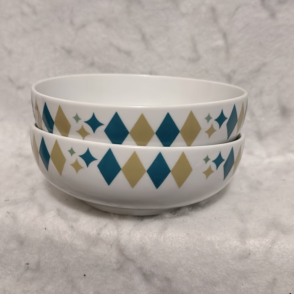 Vintage Gibson Disney Mickey & Minnie, Mickey & Pluto Ceramic Cereal Soup Bowls - Picture 2 of 11
